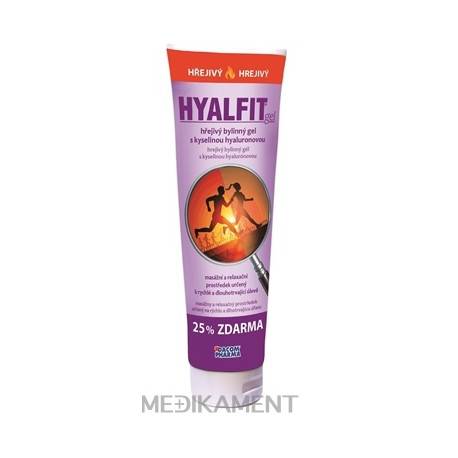 HYALFIT gél hrejivý bylinný gél s kys. hyalurónovou (25% zadarmo), 1x150 ml