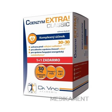 COENZYM EXTRA CLASSIC 30mg Da Vinci kapsuly 60 ks