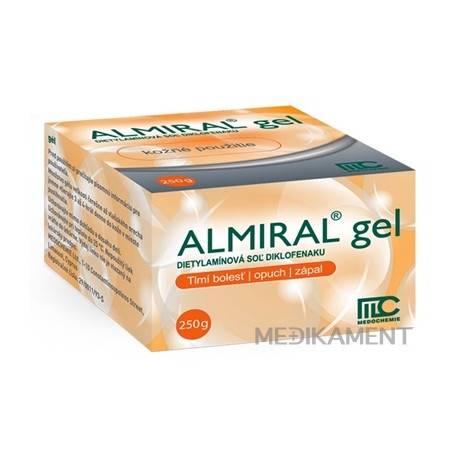 ALMIRAL gel gel (obal plast.) 1x250 g