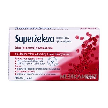 Superželezo tablety 30 ks
