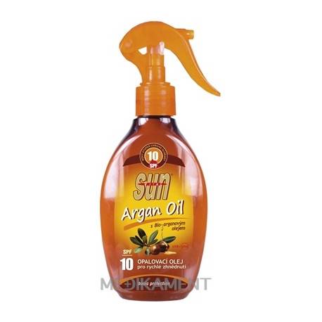 SUN ARGAN OIL opaľovací OLEJ SPF 10 200 ml