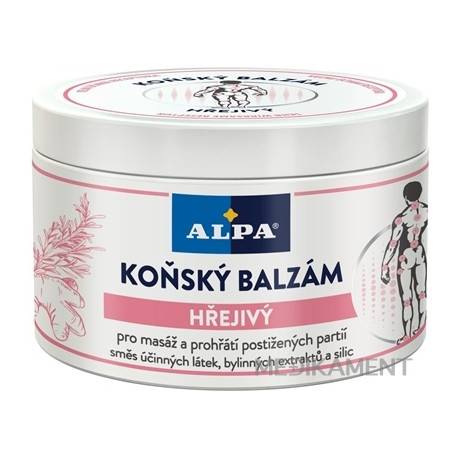 ALPA KONSKÝ BALZAM Hrejivý masážny 250 ml