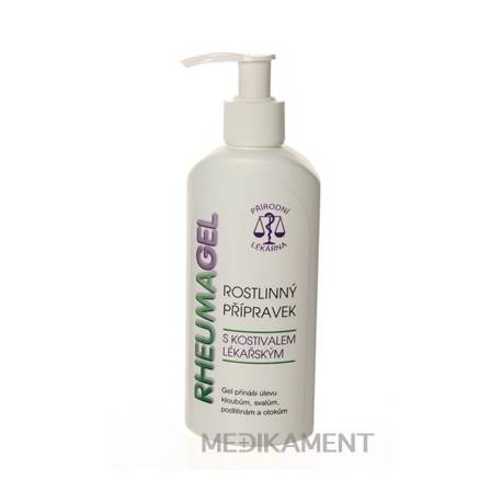 RHEUMAGEL s kostihojom lekárskym gel (dávkovač) 1x200 ml