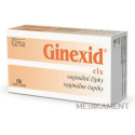 GINEXID vaginálne čapíky sup vag 10x2 g