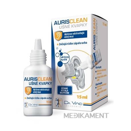 AURISCLEAN Da Vinci ušné kvapky 15 ml