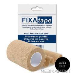 FIXAtape STRETCH kompresné elast. ovínadlo bez latexu 7,5 cm x 450 cm 1 ks (ilustr. obr.)