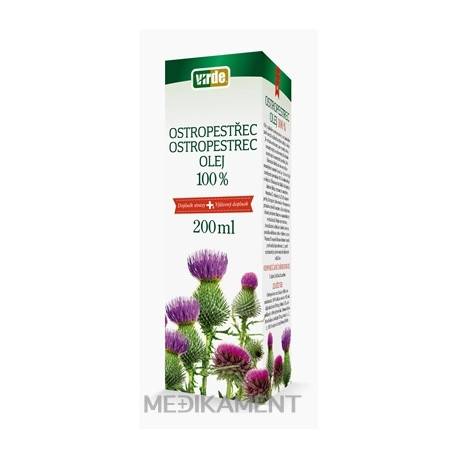 VIRDE OSTROPESTREC 100% OLEJ 200 ml