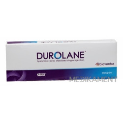 DUROLANE roztok intraartikulárny 60 mg/3 ml kyselina hyalurónová v predplnenej striekačke 