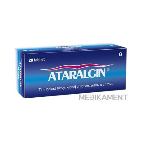 ATARALGIN 325 mg/130 mg/70 mg tablety 20 ks