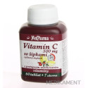 MedPharma VITAMÍN C 500MG so šípkami tablety s postupným uvoľňovaním 67 ks