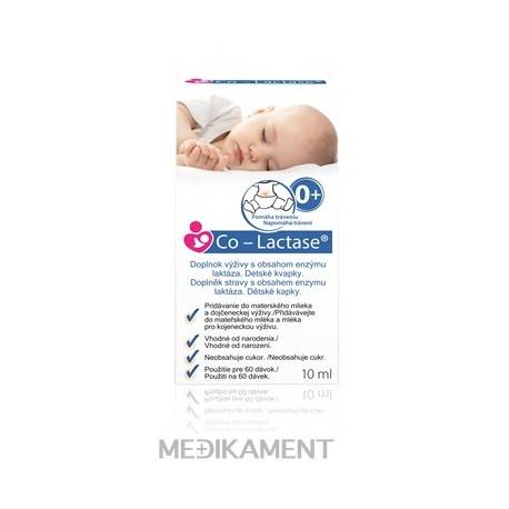 Co-Lactase kvapky 10 ml