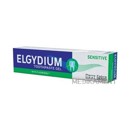 ELGYDIUM SENSITIVE zubná pasta s fluorinolom 75 ml