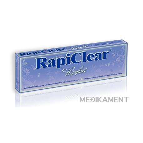 RapiClear H.pylori jednokrokový test 1 set