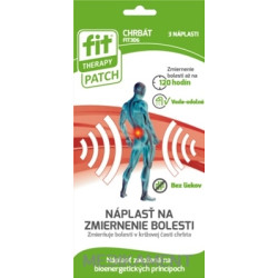 FIT THERAPY Patch CHRBÁT náplasť 3 ks