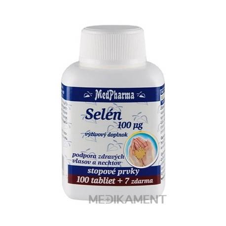 MedPharma SELÉN 100 MCG tablety 107 ks