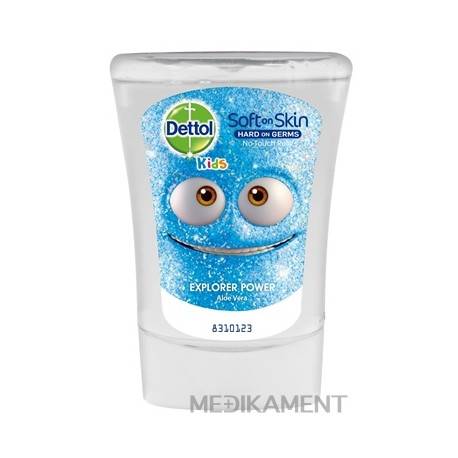 Dettol Kids Dobrodruh Aloe Vera náplň do bezdotykového dávkovača mydla 250 ml