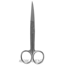 Surgicrafts NOŽNICE CHIRURGICKÉ ZAHNUTÉ HROTNATÉ 13 cm 1 ks