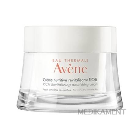 AVENE CREME NUTRITIVE REVITALISANTE RICHE revitalizačný veľmi výživný krém 50 ml