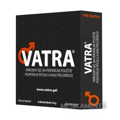 VATRA pre mužov gél na perorálne použitie 6x7 g (42 g)