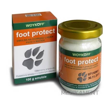 foot protect emulzia ma ochranu labiek psov a mačiek 1x100 g