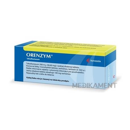 ORENZYM tbl obd 36,60 mg (blis.PVC/PVDC/Al) 1x50 ks