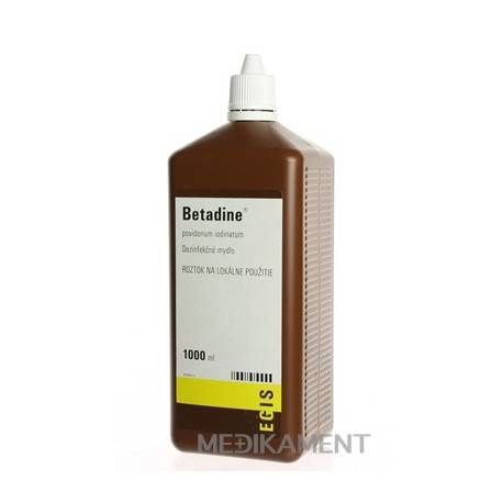 Betadine dezinfekčné mydlo 75 mg/ml 1000 ml