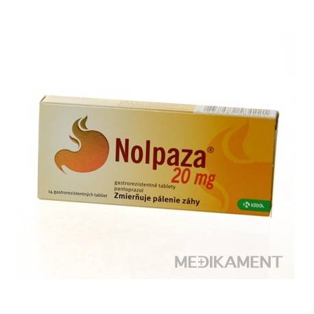 Nolpaza 20 mg tablety 14 ks
