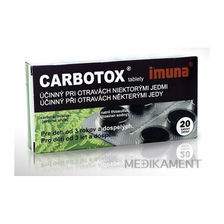 CARBOTOX tbl 320 mg (blister PVC/Al) 1x20 ks