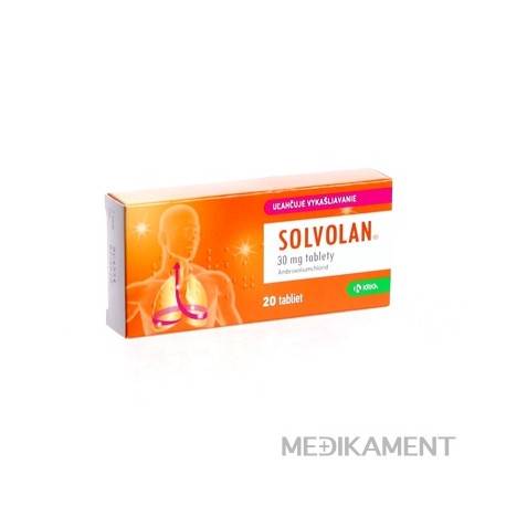 SOLVOLAN 30 mg tablety 20 ks