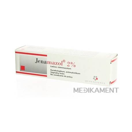 JENAMAZOL 2% crm vag (tuba Al+3x aplik.) 1x20 g