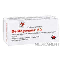 Benfogamma 50 mg tablety 50 ks