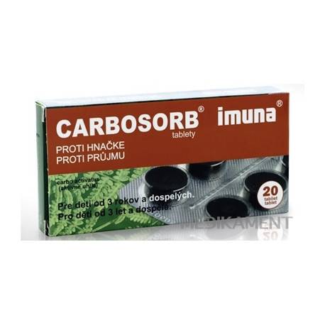 CARBOSORB tbl 320 mg (blis.PVC/Al) 1x20 ks