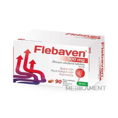 Flebaven 500 mg tablety 90 ks