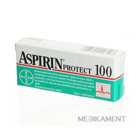 ASPIRIN PROTECT 100 mg tablety 20 ks
