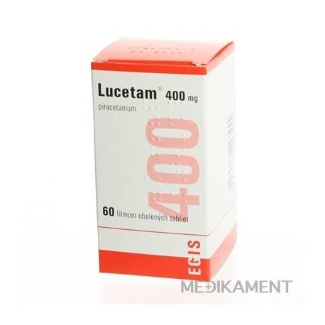 Lucetam 400 mg tbl flm 1x60 ks