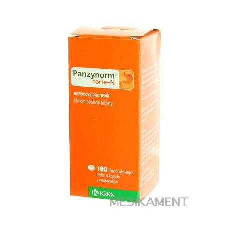 Panzynorm forte-N filmom obalené tablety 100 ks