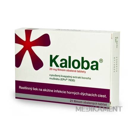 Kaloba 20 mg tablety 21 ks