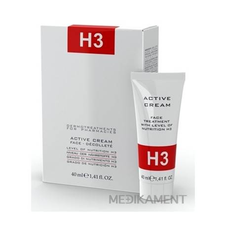 VITAL PLUS H3 ACTIVE CREAM 24-hodinový aktívny krém na tvár 40 ml