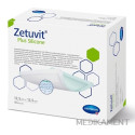 ZETUVIT Plus Silicone kompres sterilný 12,5 x 12,5 cm 10 ks