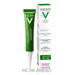 VICHY NORMADERM S.O.S. lokálna starostlivosť o pleť so sklonou k akné gél 20 ml