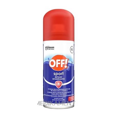OFF! Sport rychloschnúcí sprej repelent 100 ml