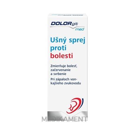 DOLORgit med Ušný sprej proti bolesti 20 ml