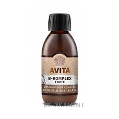 Avita B-komplex Forte fosfolipidový komplex 200 ml