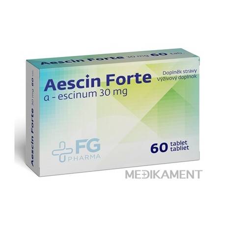 Aescin Forte 30 mg tablety 60 ks