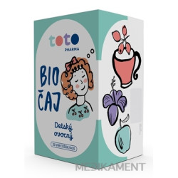 TOTO BIO ČAJ Detský ovocný vrecúška 20 x 2 g