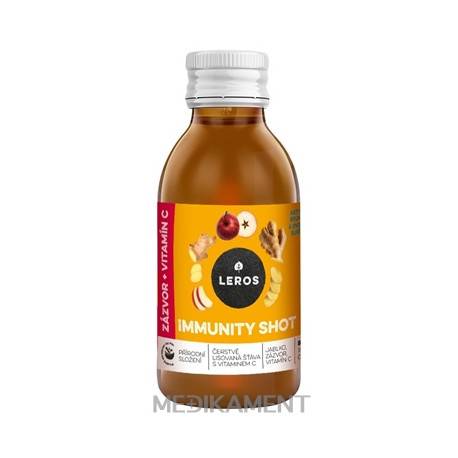 LEROS Immunity SHOT ZÁZVOR+VITAMÍN C šťava 150 ml