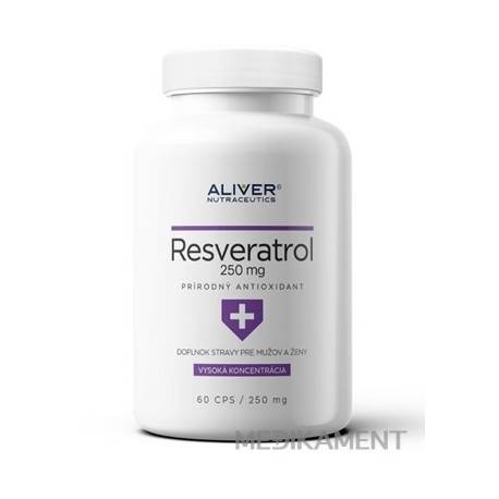 ALIVER Resveratrol kapsuly 60 ks