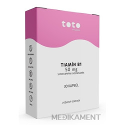 TOTO TIAMÍN B1 50 mg s postupným uvoľňovaním kapsuly 30 ks