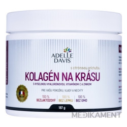 Adelle Davis KOLAGÉN NA KRÁSU prášok s citrónovou príchuťou 187 g