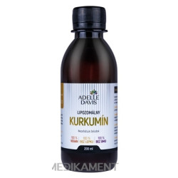 Adelle Davis Lipozomálny sirup KURKUMÍN 200 ml
